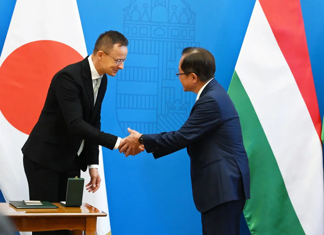 Szijjártó: nukleáris megállapodás jött létre Magyarország és Japán között