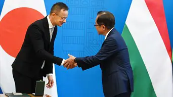 Szijjártó: nukleáris megállapodás jött létre Magyarország és Japán között