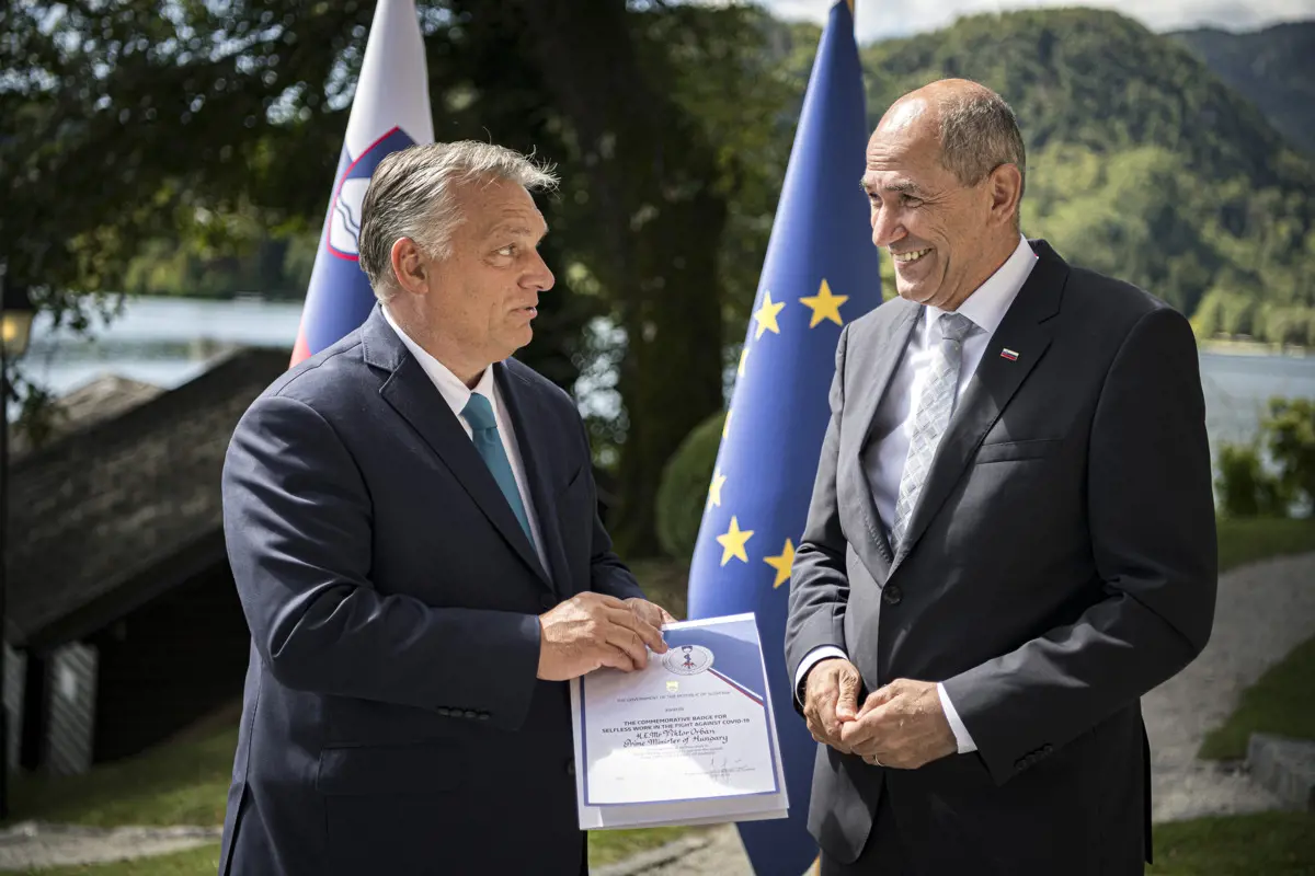 Orbán: a stratégiai jelentőségű, hosszú távú együttműködés a cél Szlovéniával