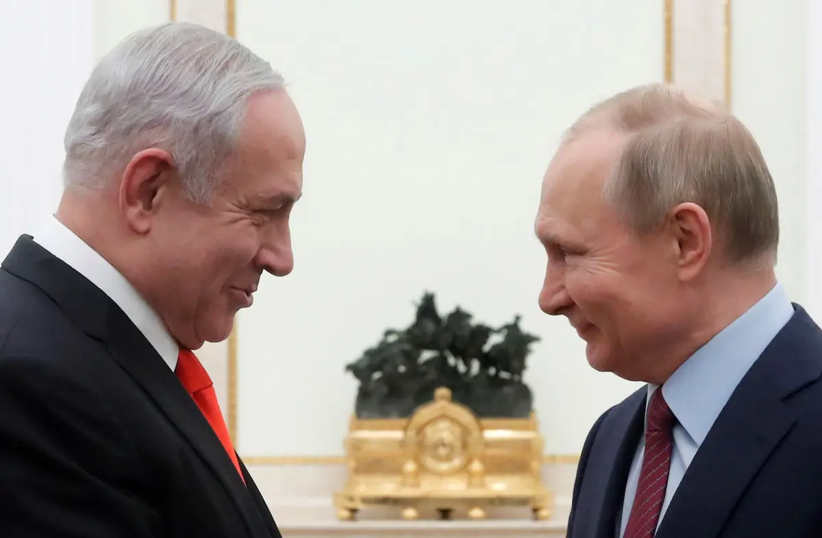 Netanjahu bírálta az orosz-iráni kapcsolatokat, amikor Putyinnal telefonált