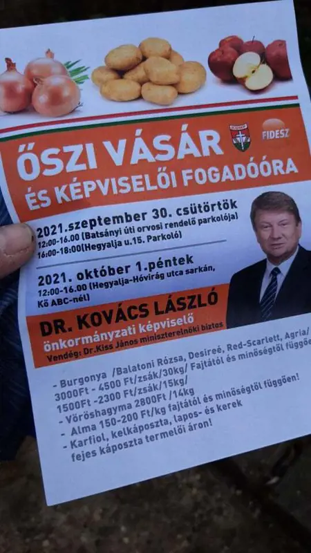 Megint krumpliosztogatással próbálkozik a Fidesz