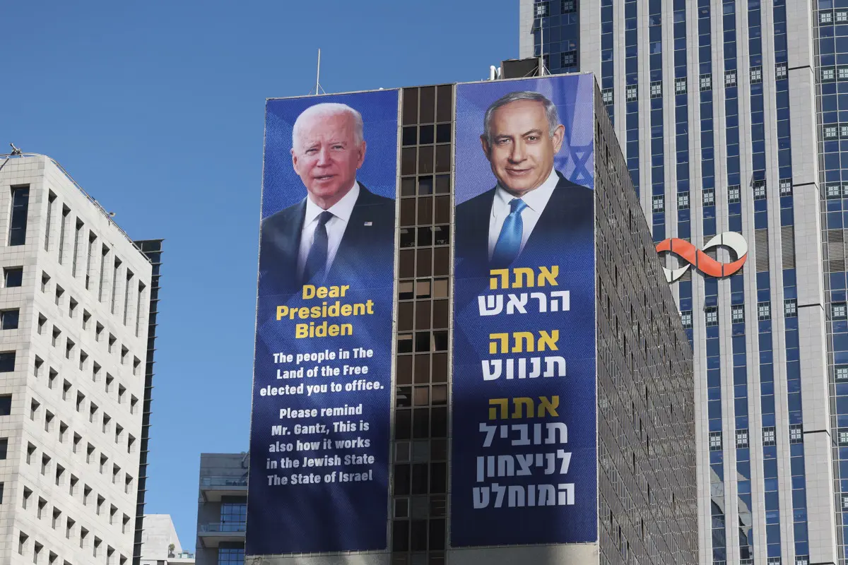 Biden bírálta Netanjahut, miközben Izrael melletti elkötelezettségét hangoztatta