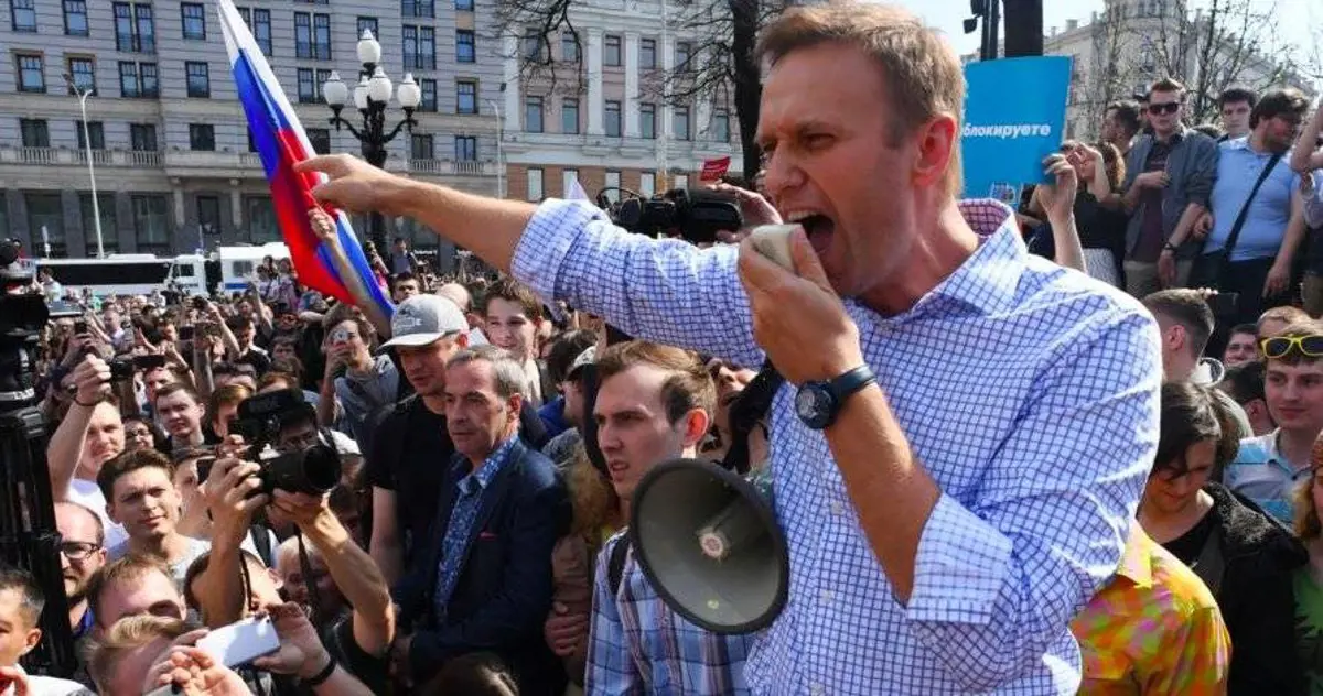 Koncepciós perek - Két bírósági tárgyalása lesz pénteken Navalnijnak