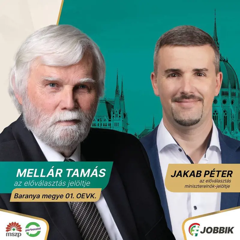 Pécsen a Jobbik Mellár Tamást támogatja