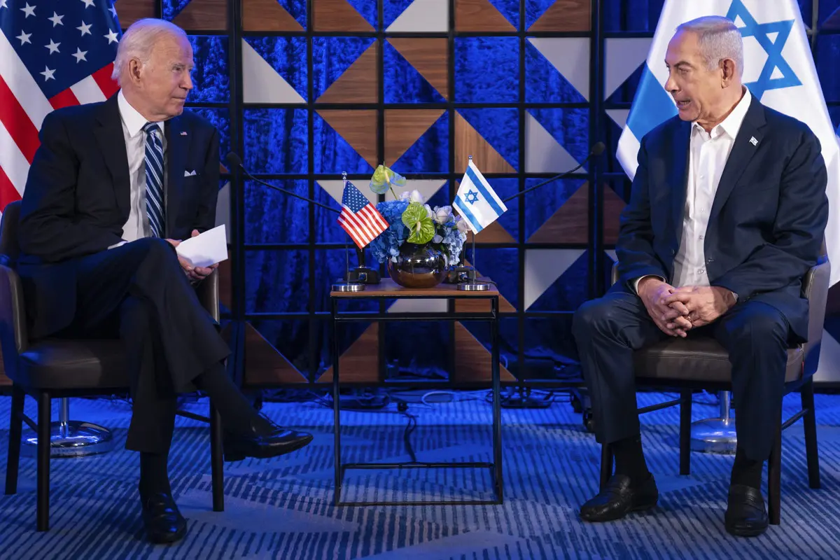 Amerikai túszokról és a Gázai övezet segélyezéséről beszélt az amerikai elnök és az izraeli miniszterelnök
