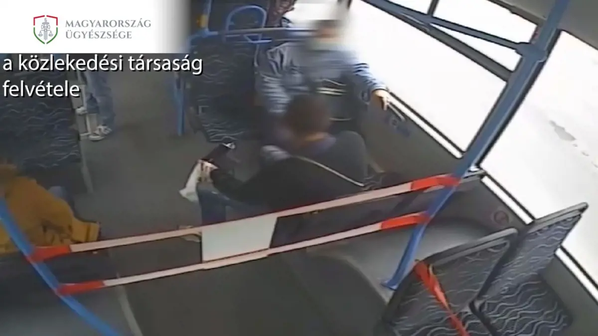 Videó: letolt maszkkal szállt fel a buszra egy férfi a járvány csúcspontján, csúnya verés lett belőle