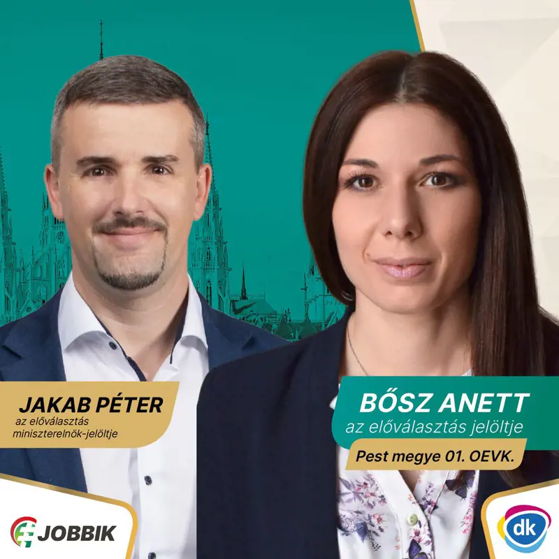 Pest 1-es számú választókerületében a Jobbik Bősz Anettet támogatja az előválasztáson