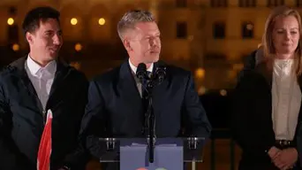 Beszédet mondott a leendő kormányfő