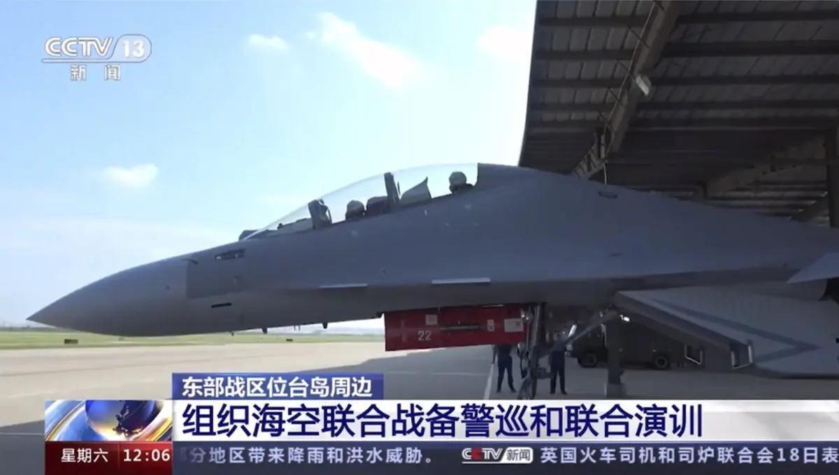 68 kínai harci repülőgép és 10 hadihajó jelent meg Tajvan közelében