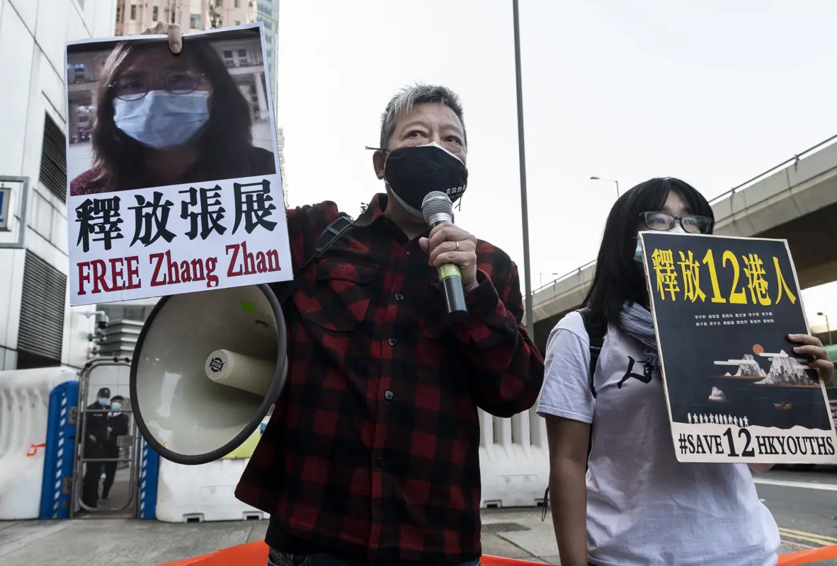 Kína nem akarja szabadon engedni a vuhani újságírónőt, aki éhségsztrájkot folytat a börtönben