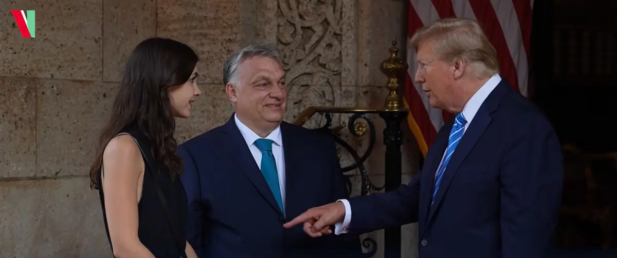 Megválaszolták, miért kísérte el Orbán Viktort legkisebb lánya Trumphoz
