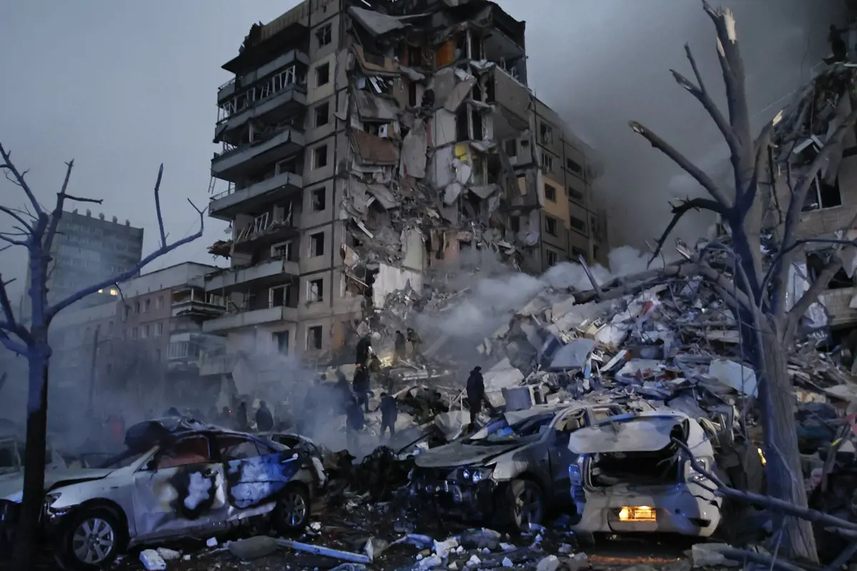 Kijev és Harkiv után Dnyiprót is orosz légitámadás érte, már húsz áldozatról adtak hírt