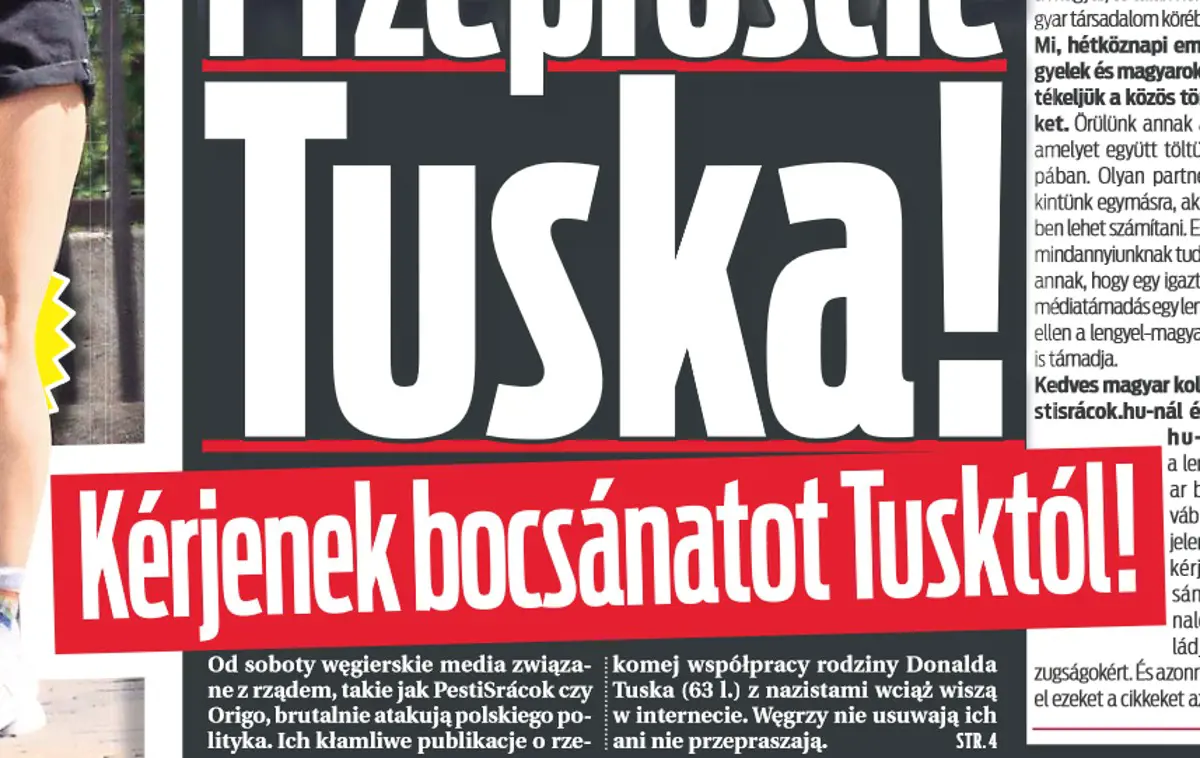 Tusk-ügy: a hamisítás miatt kiakadtak és bocsánatkérésre szólították fel a lengyelek a fideszes fake news-gyárat