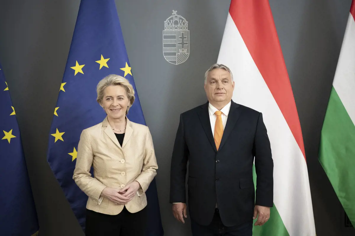 Ursula von der Leyen: történtek előrelépések az Orbánnal való tárgyaláson