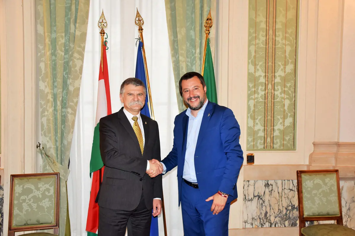 Matteo Salvini még az EP-választás előtt Magyarországra látogat