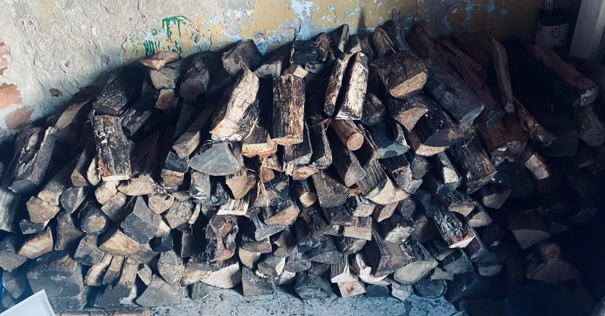 A sümegi önkormányzati cég szerint ez 7,5 mázsa fa, amit a rászorulóknak kiutalnak