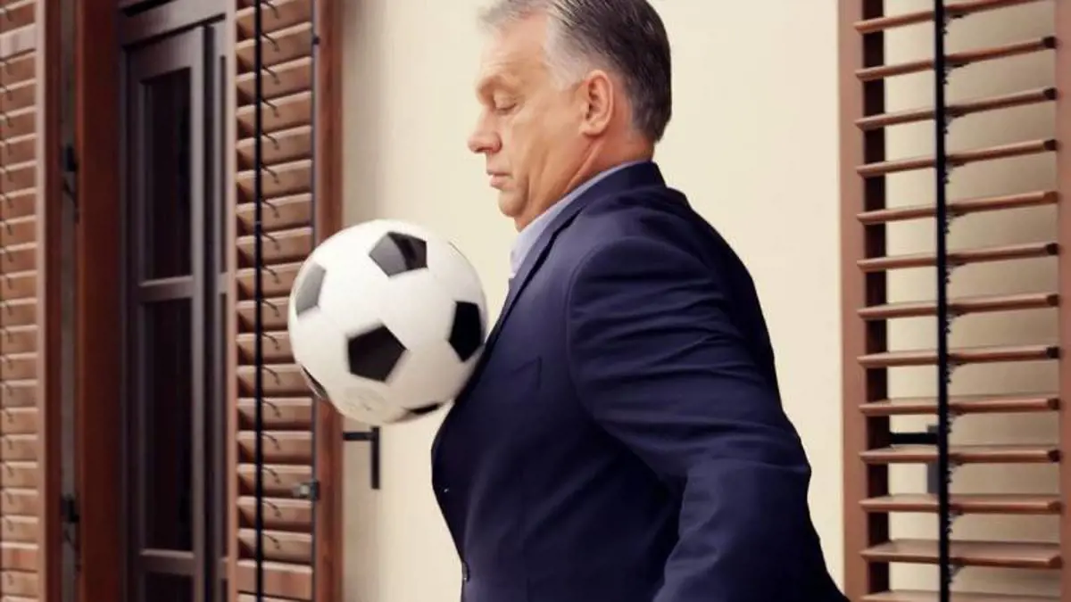 Orbán szerint azért gyenge a focink, mert most senki nem szállta meg az országot, nincs kit legyőzni