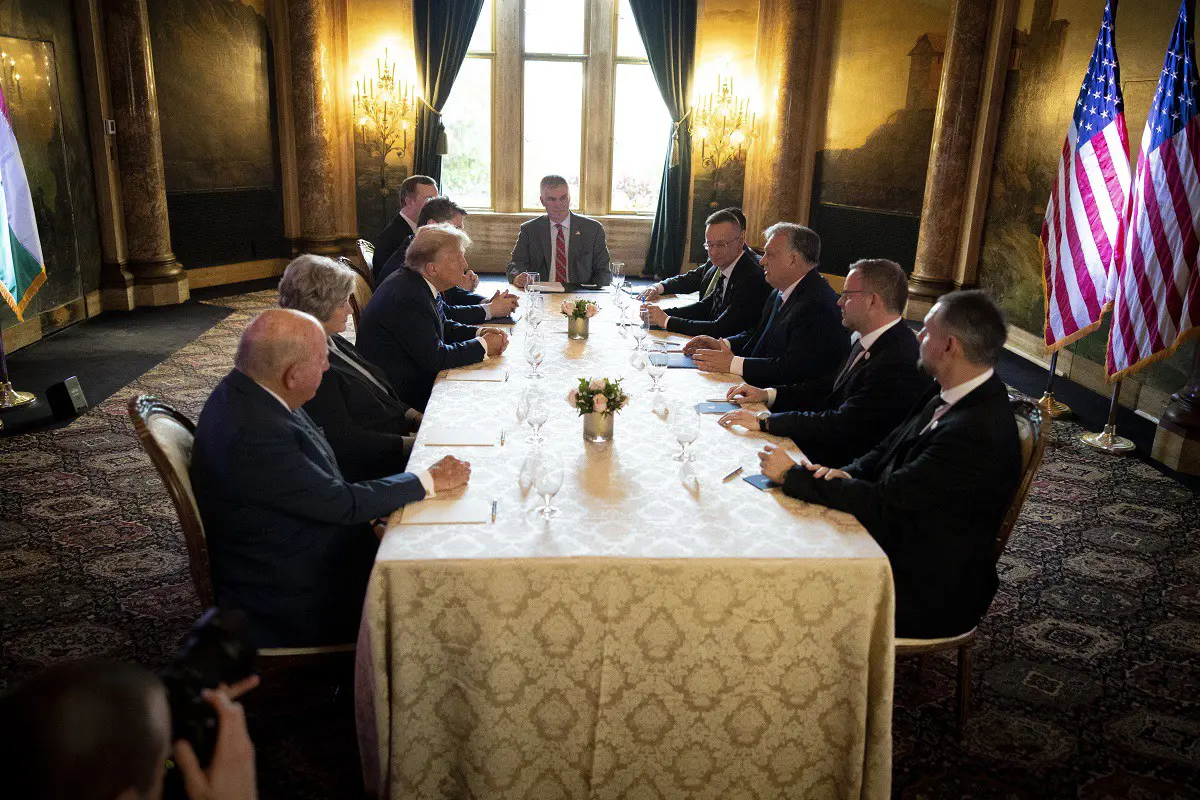 Megtörtént a telefonbeszélgetés Donald Trump és Orbán Viktor között