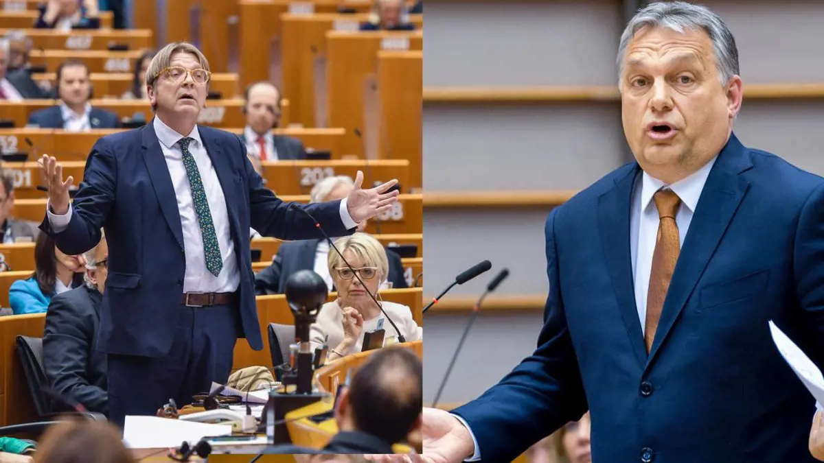 Verhofstadt megakadályozná, hogy "Orbán visszaéljen az EU-s pénzekkel"