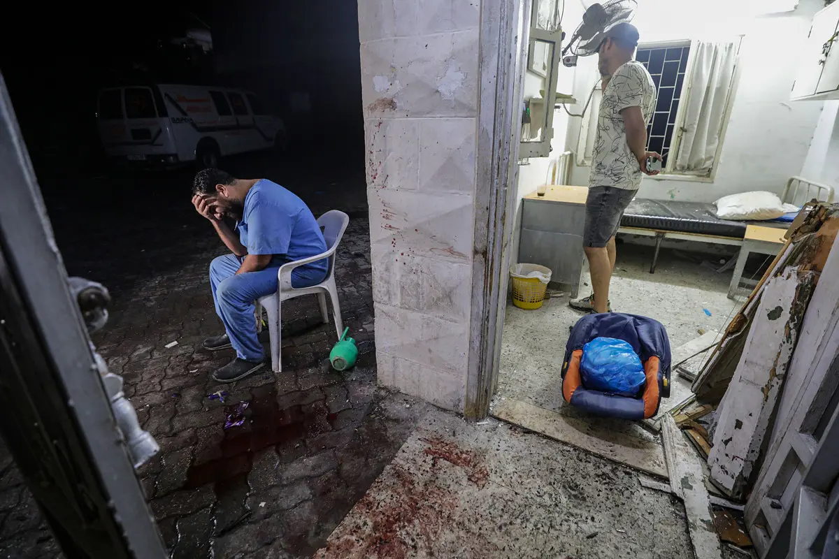 Megtalálták a Hamász október 7-i terrortámadásai során túszul ejtett egyik túsz holttestét az es-Sifá kórház közelében