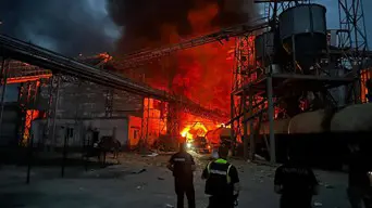 Az oroszok ukrán olajfinomítót, az ukránok pedig orosz dróngyárat lőttek