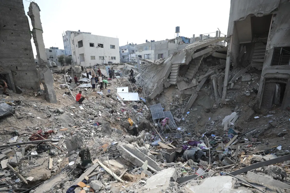 55 méter hosszú alagutat találtak az izraeli csapatok a Gázai övezet északi részén található es-Sifá kórház alatt