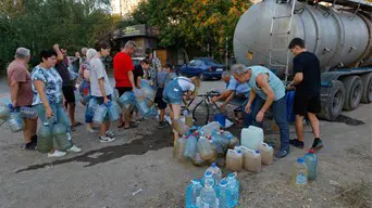 Nagyon súlyos vízhiánnyal küzd az oroszok által megszállt régió