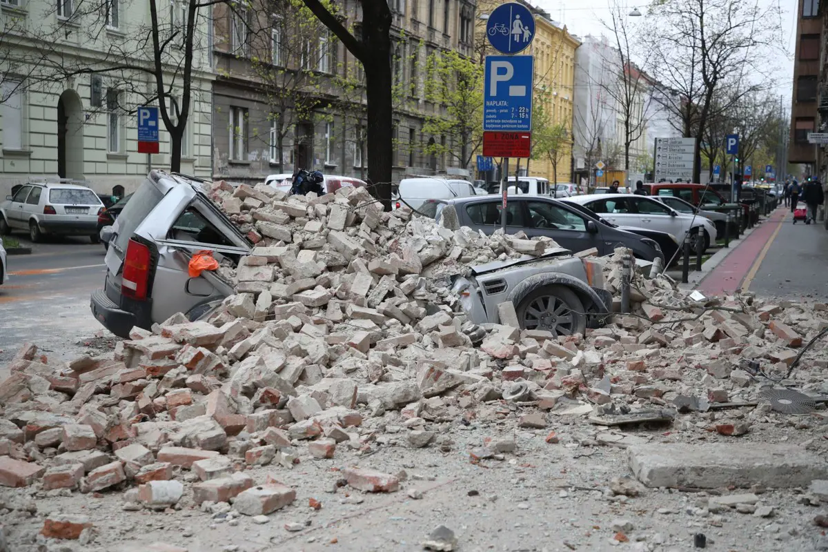 Földrengés volt Zágrábban, hazánkban is érezhető volt