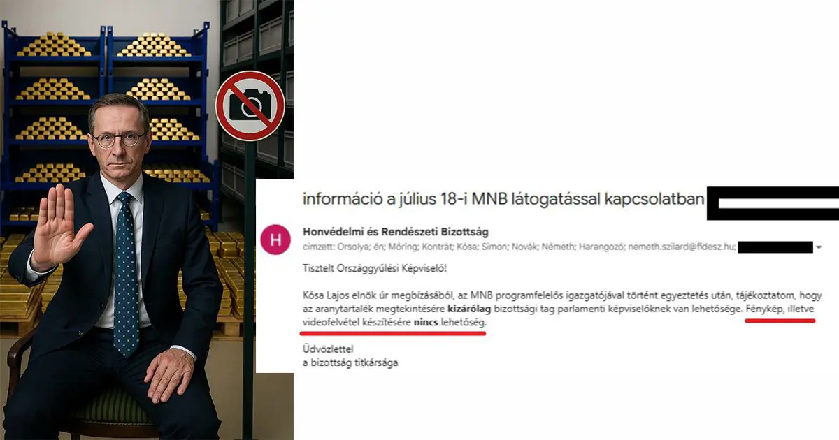 Most kaptuk a hírt! Nem lehet lefotózni a nemzet aranyát – Kósa Lajos szavában kell bízni