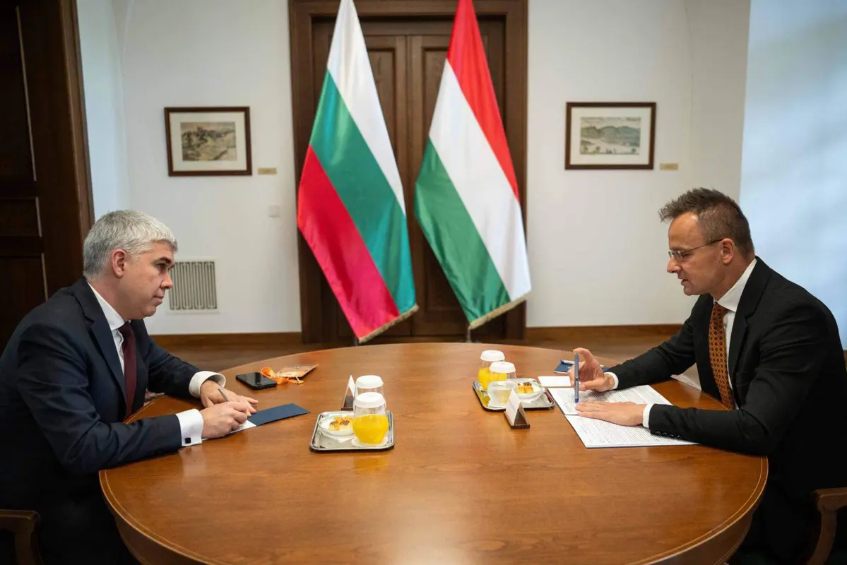 Szijjártó: Magyarország és Bulgária között szoros szövetség van az energiaellátás terén