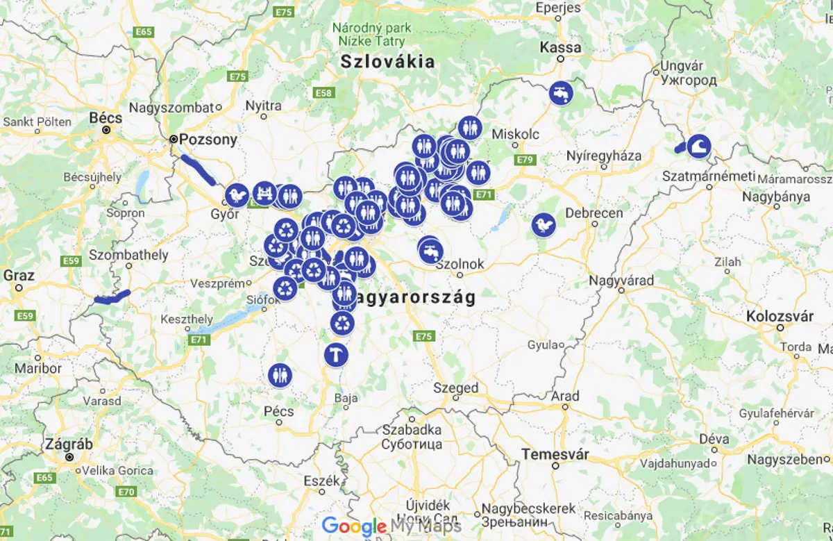 Térkép készült arról, hol dolgozik éppen Mészáros Lőrinc