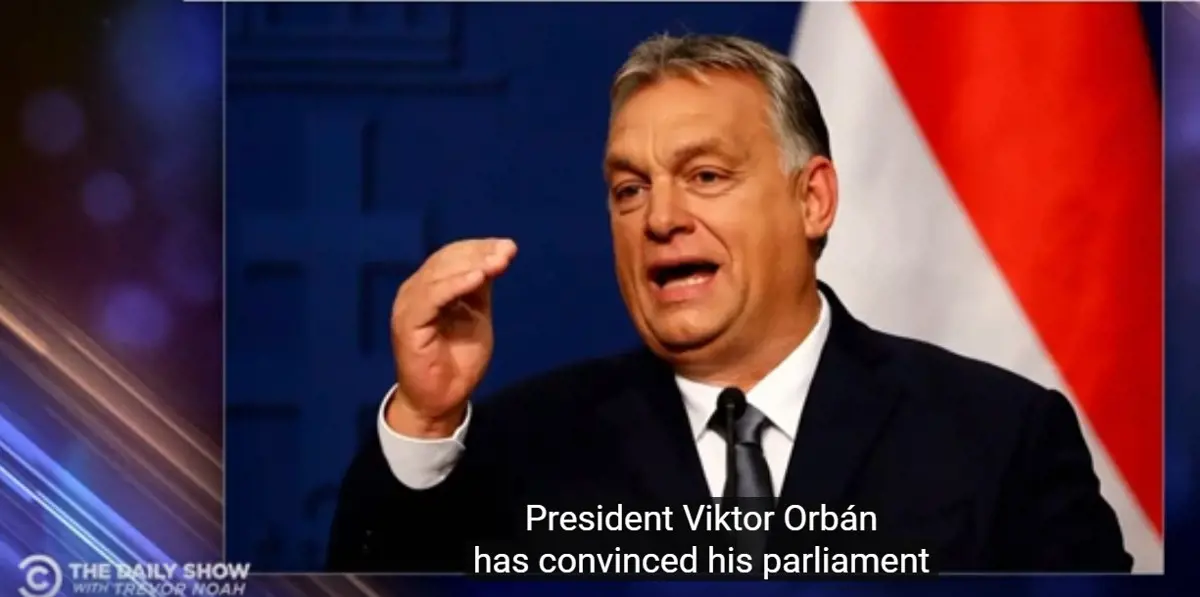 Egy népszerű amerikai műsorban is elővették Orbánt
