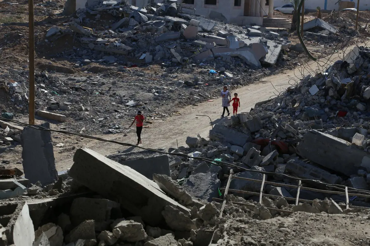 A washingtoni békemegállapodás után a gázai övezetet bombázta az izraeli légierő