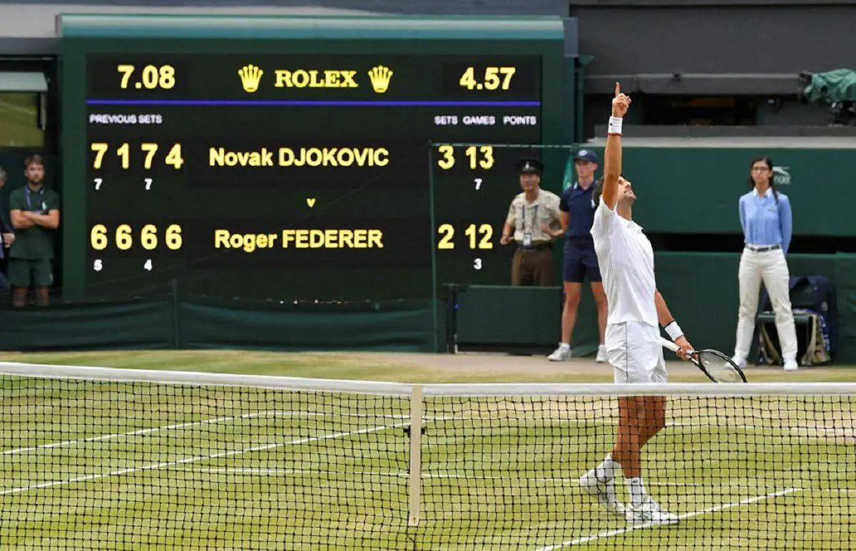 Maratoni, ötórás döntő után Djoković győzött Wimbledonban