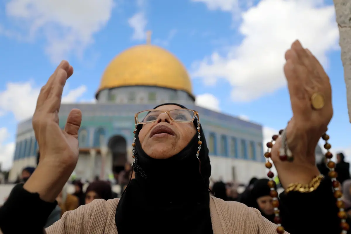 Izraelben viszonylag békésen ért véget ramadán első pénteki imája