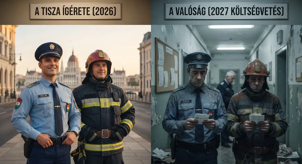 Miért elégedetlenek a rendvédelmi dolgozók a Tisza-kormány intézkedéseivel?