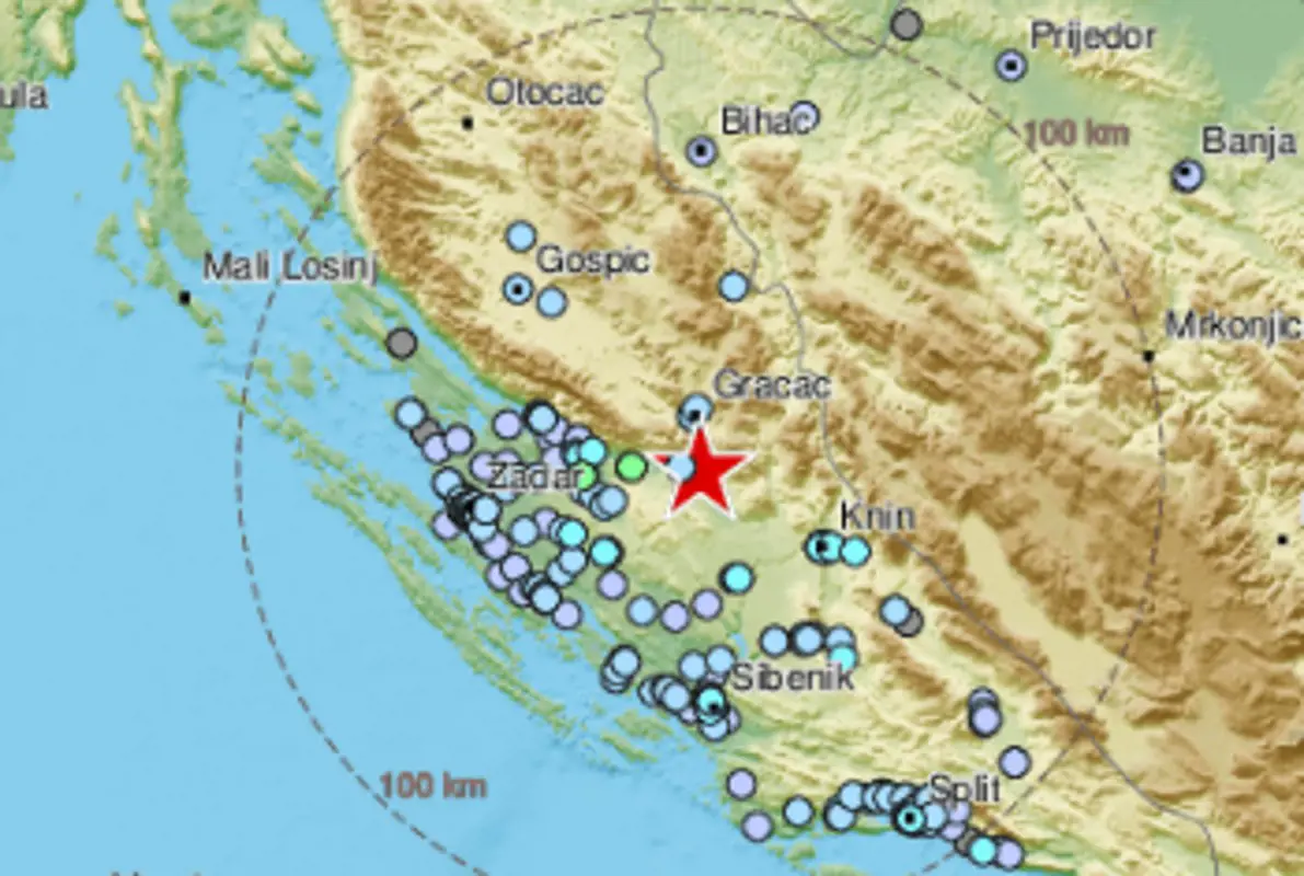 Ismét rengett a föld Horvátországban