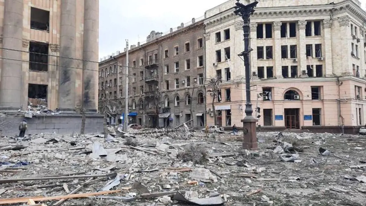 Harkovot szétbombázták az oroszok (videók)