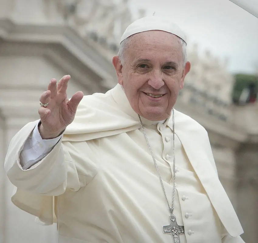Ferenc pápa rászorulókkal találkozott, szerinte a szegények szavát meg kell hallgatni