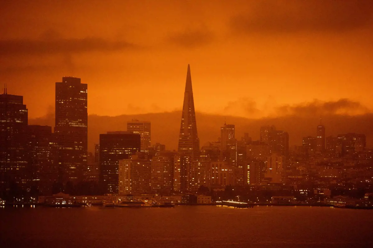 A reggel, amikor San Franciscóban nem látták felkelni a Napot