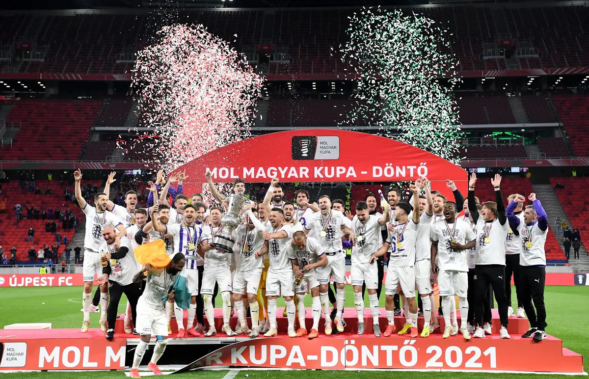 Drámai mérkőzésen lett kupagyőztes az Újpest FC
