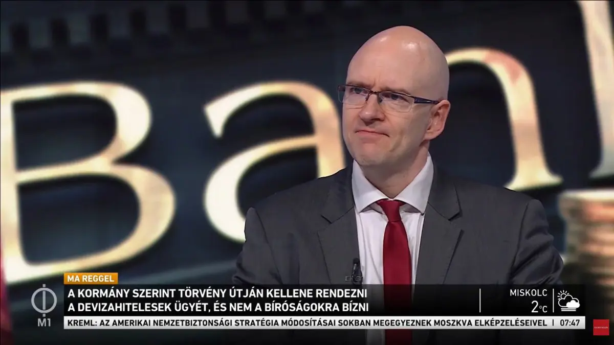 Z. Kárpát Dániel: ha lenne politikai szándék, gyorsan keresztülmenne a parlamenten a devizás megoldáscsomag