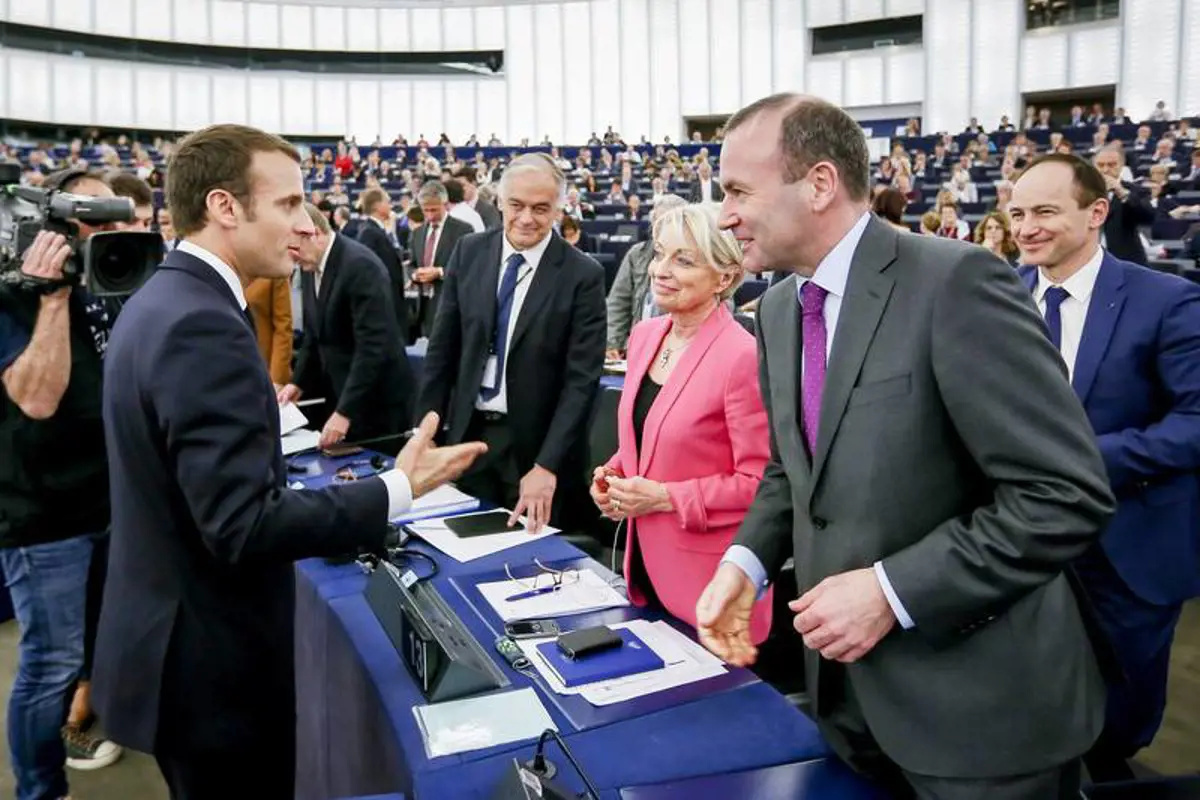 Macron azért nem támogatja Webert, mert német EP-listán szerepel