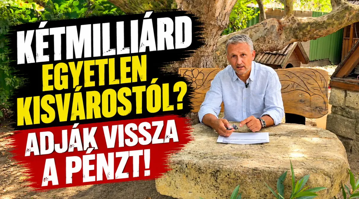 Több mint kétmilliárdot vontak el egy kisvárostól? Elég az urambátyám rendszerből!
