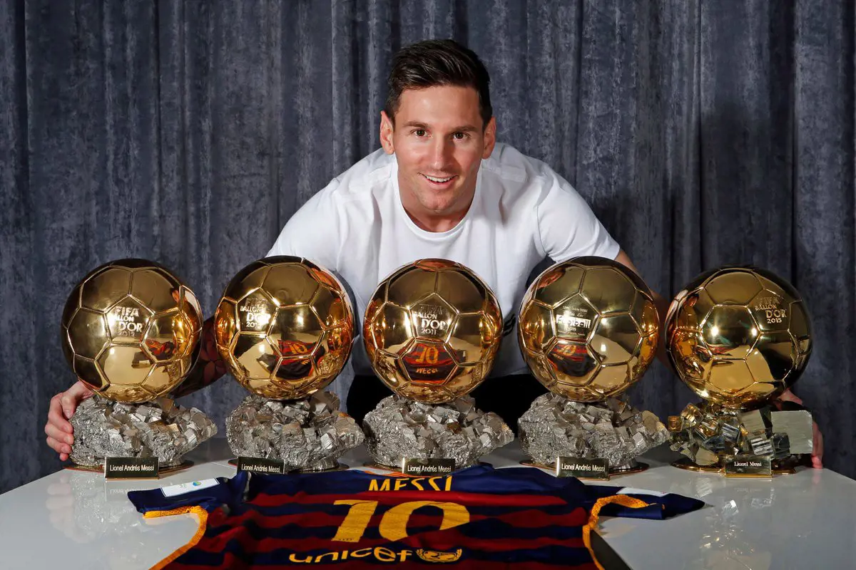 Messi hatodszorra is megkapta az Aranylabdát