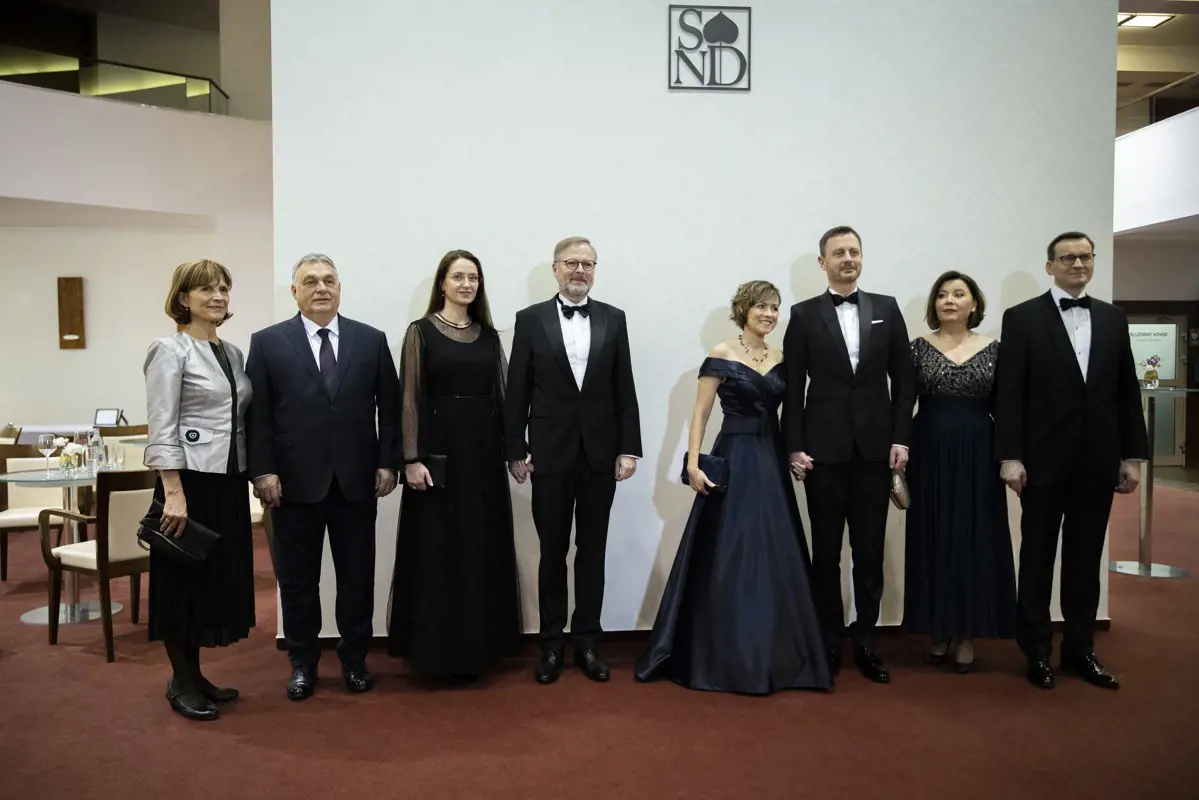 Orbán Viktor részt vett a szlovák államiság évfordulóján tartott gálaesten
