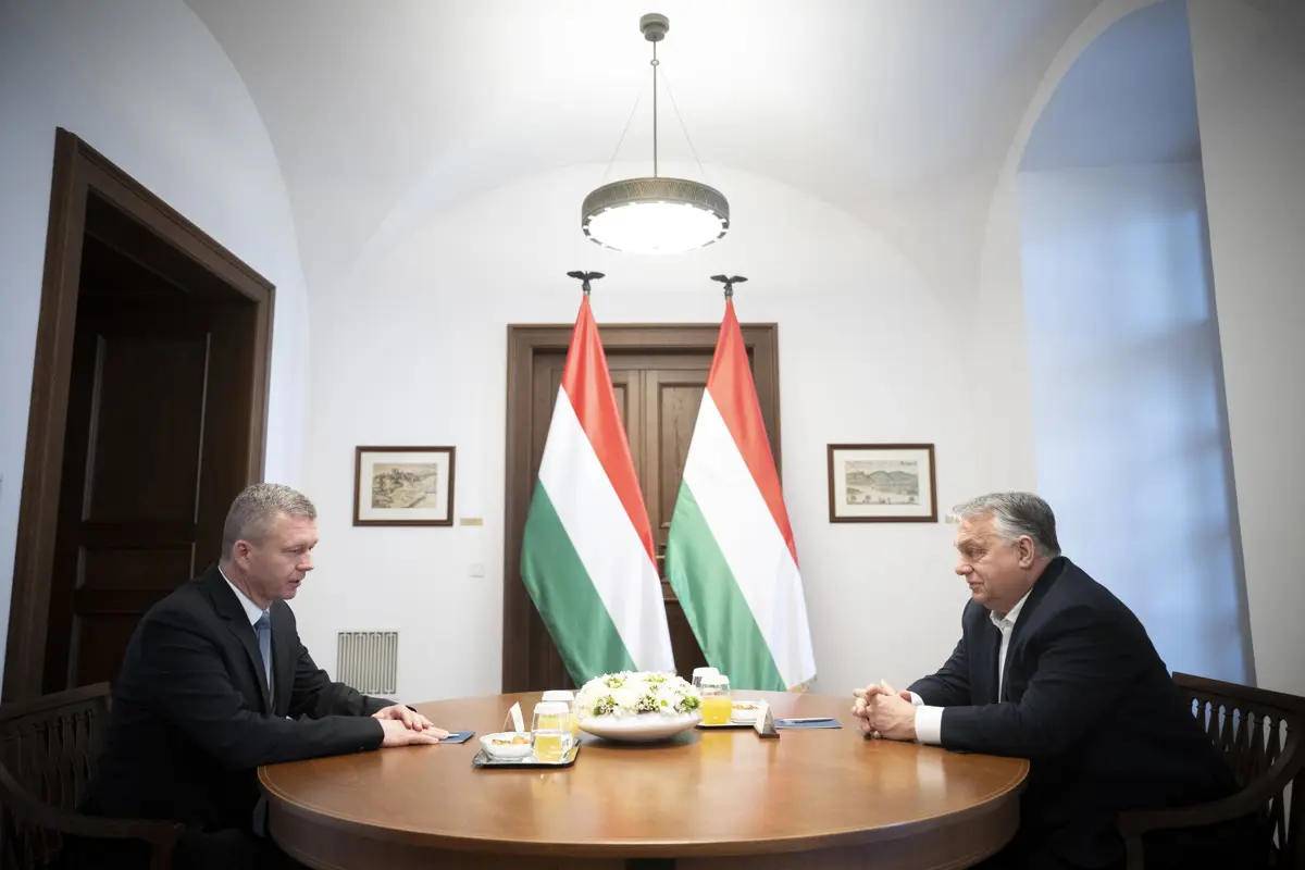 Orbán Viktor a felvidéki magyar párt elnökével tárgyalt a Karmelitában