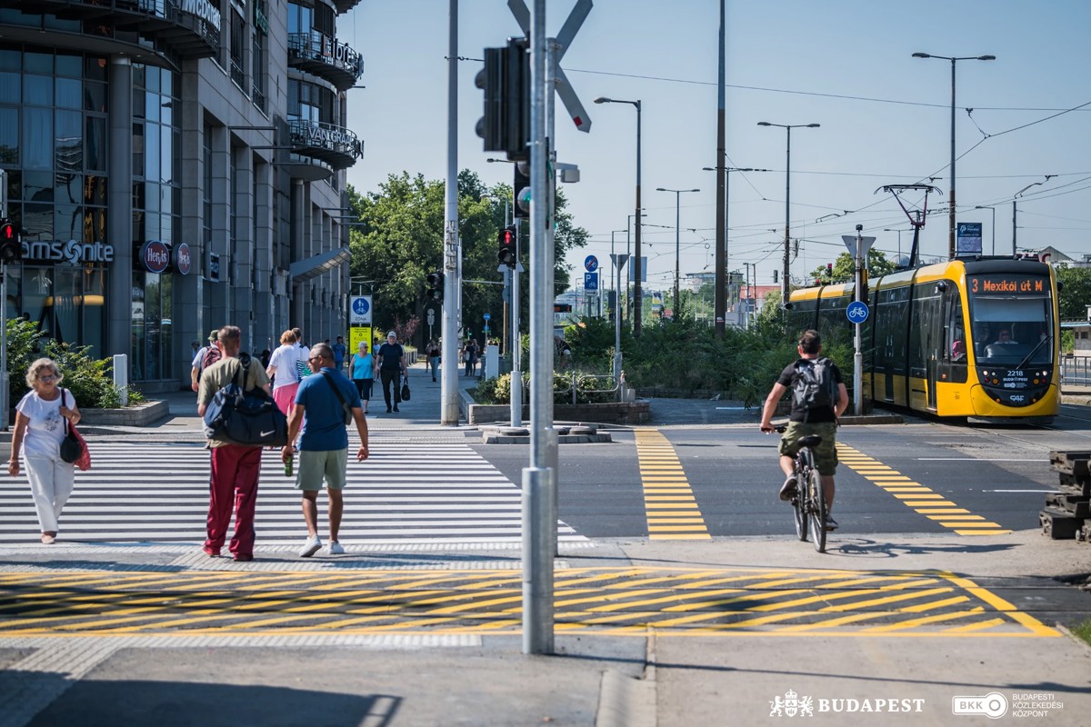 Elkészült az Örs vezér terénél a gyalogátkelő