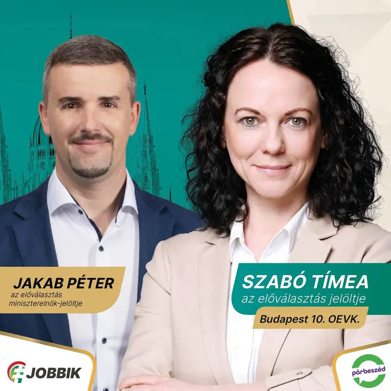 Szabó Tímeát, a Párbeszéd társelnökét támogatja a Jobbik az ellenzéki előválasztáson