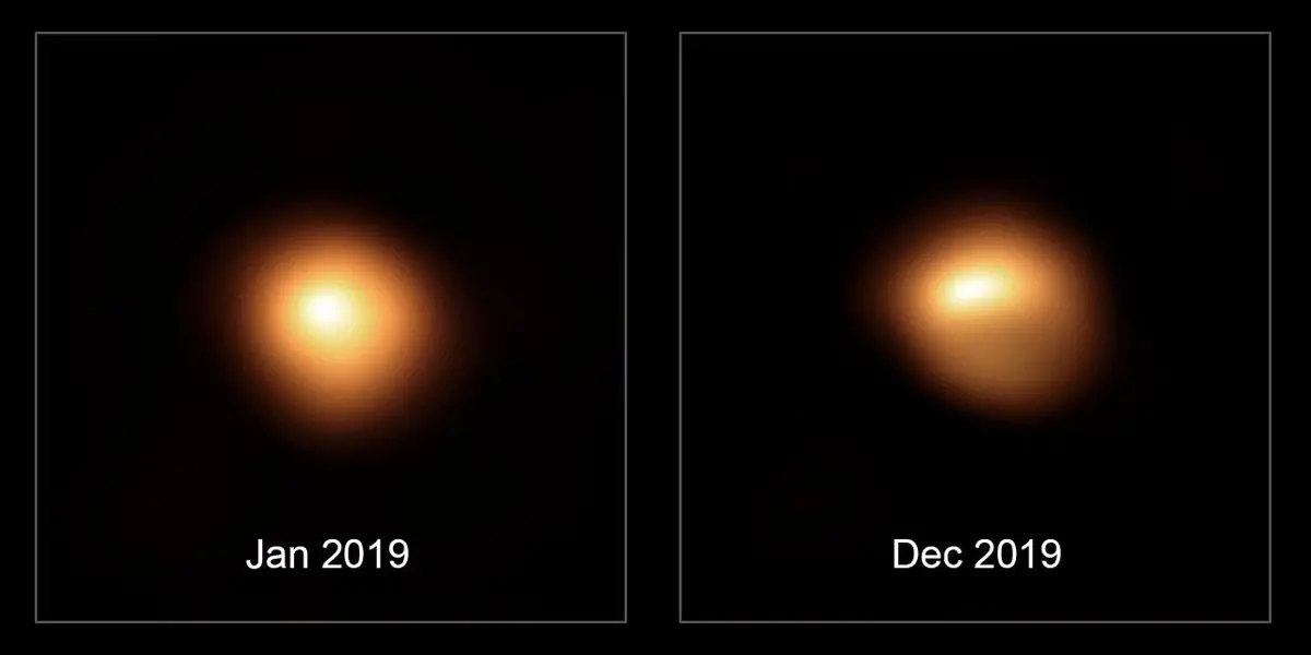 Kisebb és közelebb van hozzánk a Betelgeuse óriáscsillag, mint azt korábban gondoltuk